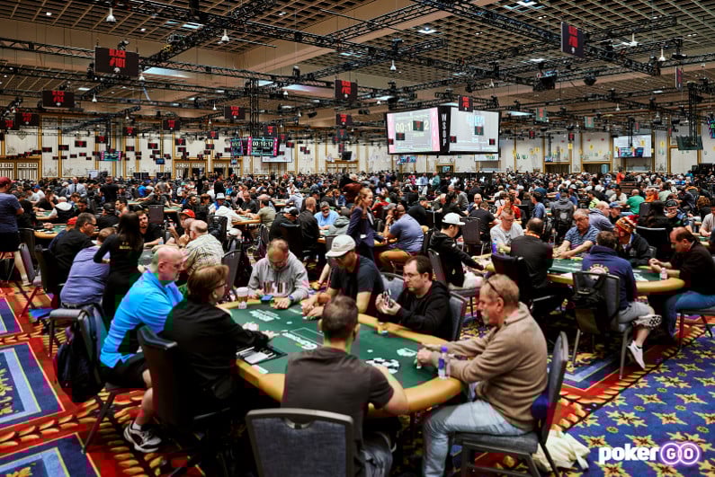 2024 WSOP tournament room